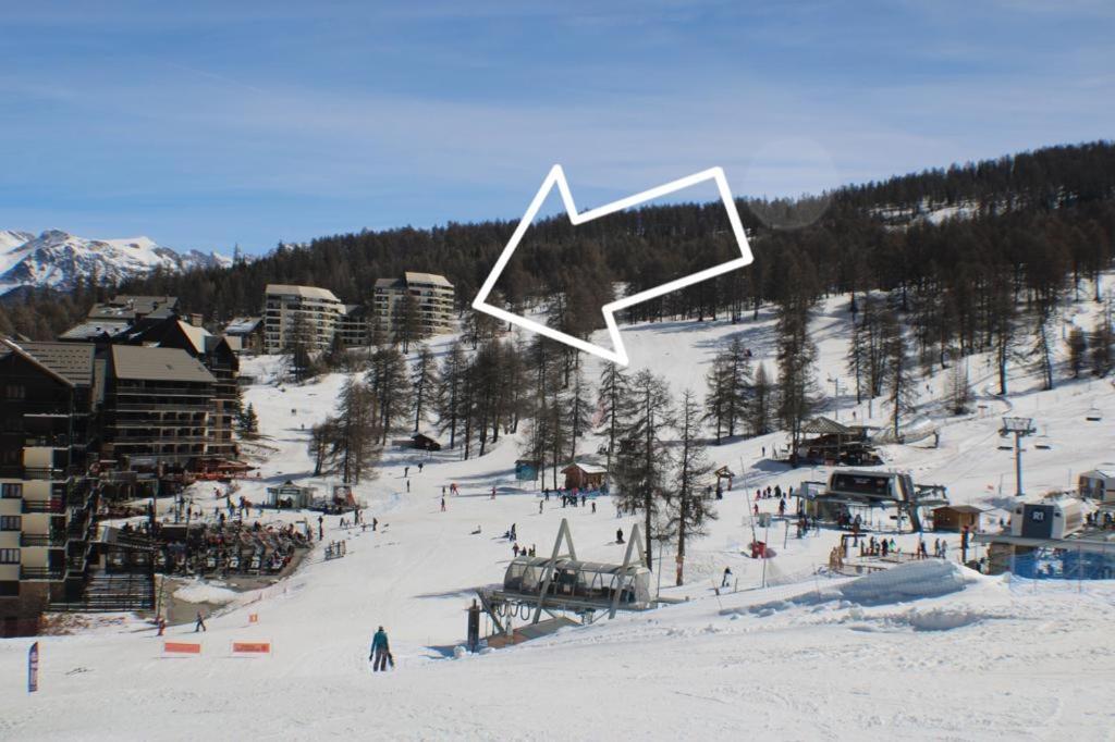 Risoul 1850 - Appart' 4 Personnes Ski Aux Pieds 외부 사진